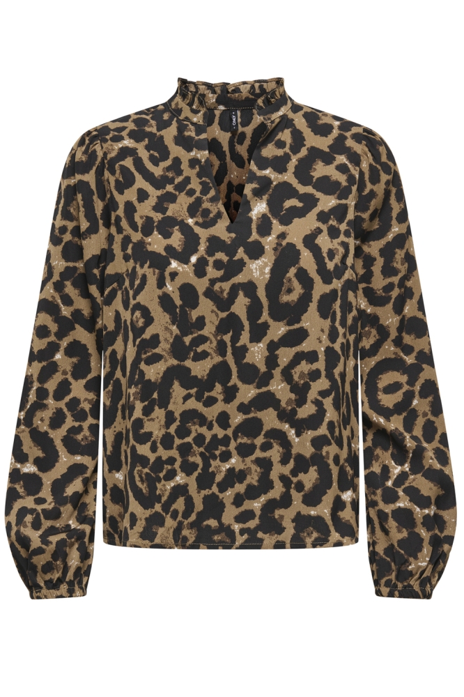 ONLMIVA L/S TOP EX PTM 15344597 TIGERS EYE/AYA LEO